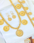Set mit Lira Vergoldet - König Jewelry