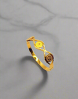 Armreifen mit Lira Vergoldet - König Jewelry