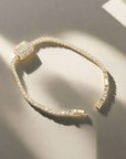 Vergoldet 18K Armband mit kleine Steine - König Jewelry