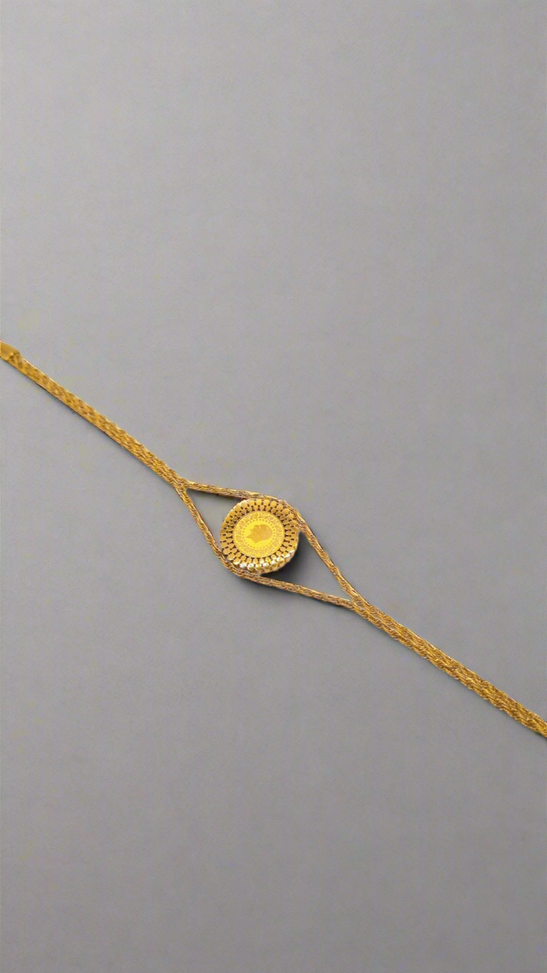Armband mit Münze Vergoldet - König Jewelry